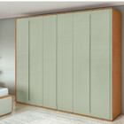 Guarda Roupa Casal 6 Portas Mdf Loop Lopas
