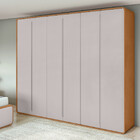 Guarda Roupa Casal 6 Portas Mdf Loop Lopas
