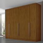 Guarda Roupa Casal 6 Portas Mdf Verona Plus Conquista Móveis