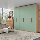 Guarda Roupa Casal 6 Portas Milan Thb