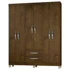 Guarda Roupa Casal 6 Portas Modena I03 Malbec