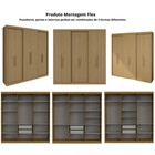 Guarda Roupa Casal 6 Portas Ph1804 Herval