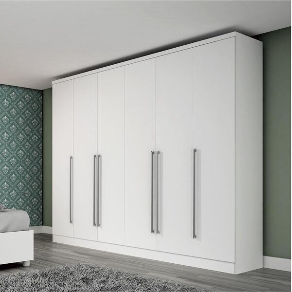Guarda Roupa Casal 6 Portas Sevilla Tcil