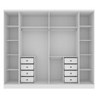 Guarda Roupa Casal 6 Portas Sevilla Tcil