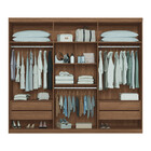 Guarda Roupa Casal 6 Portas Versalhes Gold Santos Andirá