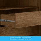 Guarda Roupa Casal 6 Portas Versalhes Gold Santos Andirá