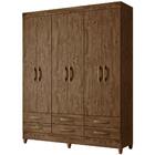 Guarda Roupa Casal 6 Pt 0300 Moval