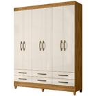 Guarda Roupa Casal 6 Pt 0300 Moval