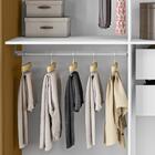 Guarda Roupa Casal 6 Pt Com Espelho 20009 Pln