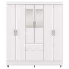 Guarda Roupa Casal 6p 2g Espelho 153 Cm Vlr