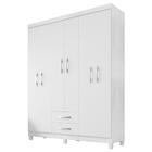 Guarda Roupa Casal 6p 2g Moden 150 Cm 11270 Incp