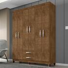 Guarda Roupa Casal 6p 2g Moden 150 Cm 11270 Incp
