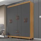 Guarda Roupa Casal 6p 2g Moden 150 Cm 3562 Incp