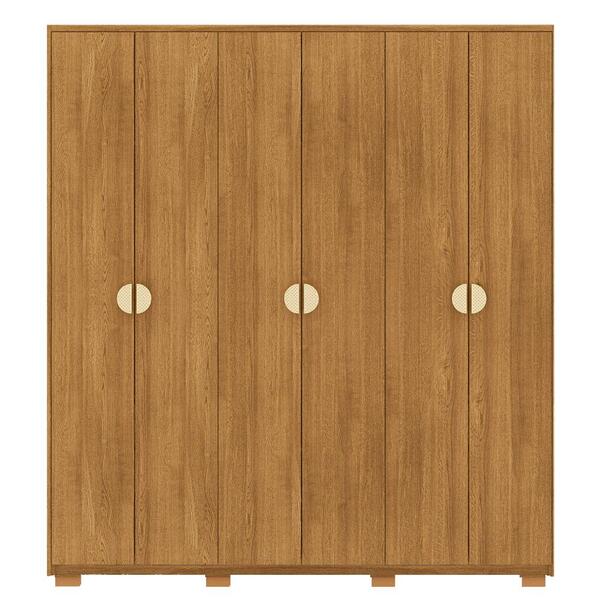 Guarda Roupa Casal 6p 4g Nor 203 Cm 10109 Vlr