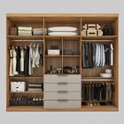 Guarda-roupa Casal 6p Giardino Amêndola Touch/nude Prime Tx