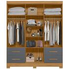 Guarda Roupa Casal 7 Portas 0360 Moval