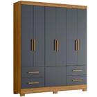 Guarda Roupa Casal 7 Portas 0360 Moval