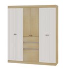 Guarda Roupa Casal 7 Portas 2 Gavetas Provençal França Savana