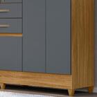 Guarda Roupa Casal 7 Portas 8973 Moval