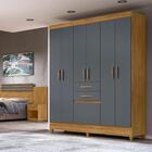 Guarda Roupa Casal 7 Portas 8973 Moval