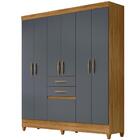 Guarda Roupa Casal 7 Portas 8973 Moval