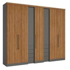 Guarda Roupa Casal 7 Portas 8 Gavetas Absolut Plus Thb Móveis