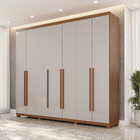 Guarda Roupa Casal 7 Portas Com Pés Istambul Benetil