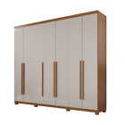 Guarda Roupa Casal 7 Portas Com Pés Istambul Benetil