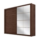 Guarda-roupa Casal 8 Espelhos 2 Portas De Correr Essencial Es