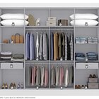 Guarda-roupa Casal 8 Espelhos 8 Portas 2 Gavetas Nova York Ye