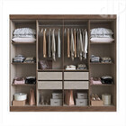 Guarda Roupa Casal 8 Portas 100 Mdf California Doripel