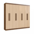 Guarda Roupa Casal 8 Portas 100 Mdf California Doripel