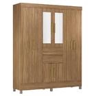 Guarda Roupa Casal 8 Portas 2 Com Espelho Elite 2 Gavetas Mun
