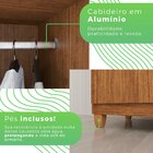 Guarda Roupa Casal 8 Portas 2 Gavetas Master Top  Cinamomo