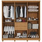Guarda Roupa Casal 8 Portas 2 Gavetas Master Top  Cinamomo