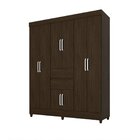 Guarda Roupa Casal 8 Portas 2 Gavetas Munique Demóbile