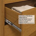 Guarda-roupa Casal 8 Portas 4 Gavetas 100% Mdf 218cm Azaleia