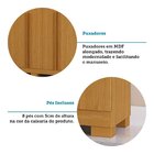 Guarda-roupa Casal 8 Portas 4 Gavetas 100% Mdf 218cm Azaleia