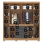 Guarda-roupa Casal 8 Portas 4 Gavetas 201cm Multimóveis Cr352