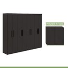 Guarda Roupa Casal 8 Portas 4 Gavetas Andara Móveis Lopas Pre