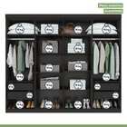 Guarda Roupa Casal 8 Portas 4 Gavetas Andara Móveis Lopas Pre
