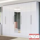 Guarda Roupa Casal 8 Portas 4 Gavetas Com Pés Cbh559 Kappesbe