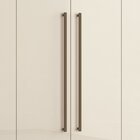 Guarda Roupa Casal 8 Portas 4 Gavetas Master Vip Castanha/off