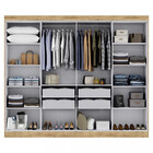 Guarda Roupa Casal 8 Portas 4 Gavetas Mdf Genebra Maxel