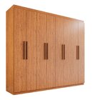 Guarda-roupa Casal 8 Portas 4 Gavetas Montreal 100% Mdf Cinam