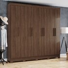 Guarda Roupa Casal 8 Portas 4 Gavetas Remo Espresso Móveis Ca