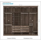 Guarda Roupa Casal 8 Portas 6 Gavetas Ele & Ela Santos Andirá