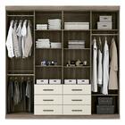 Guarda Roupa Casal 8 Portas 6 Gavetas Liverpool 8.6 Com Espel