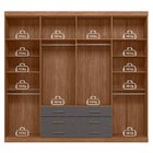 Guarda Roupa Casal 8 Portas 6 Gavetas Master