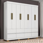 Guarda Roupa Casal 8 Portas 8 Gavetas B24088 Arapalc
